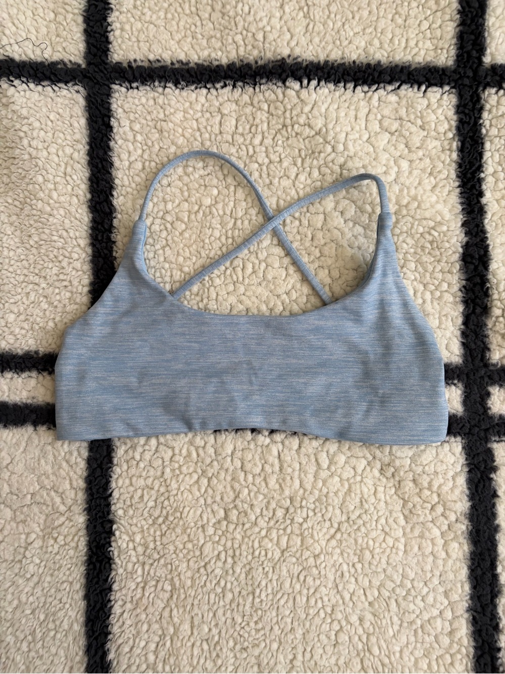CSB | Lexi Crop in Sky Marl | size M, fits like S